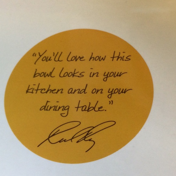 Rachel Ray 10” serveware bowl. Fresh green. New. - Picture 3 of 4